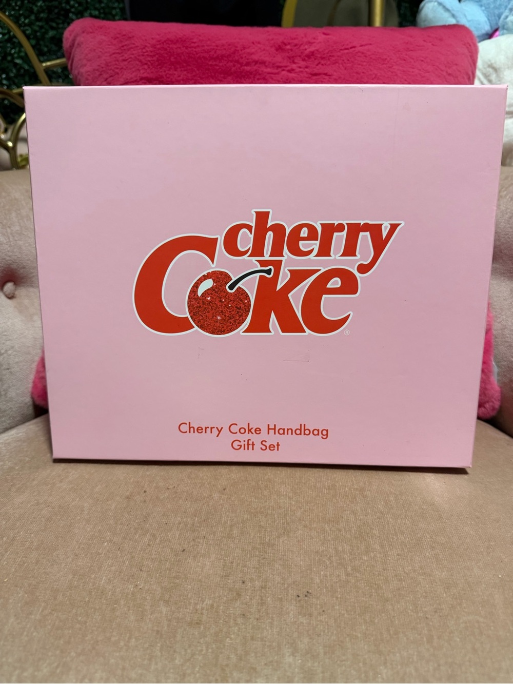 Cherry Coke Pink Crossbody Bag - Cherry Coke Handbag Gift Set
